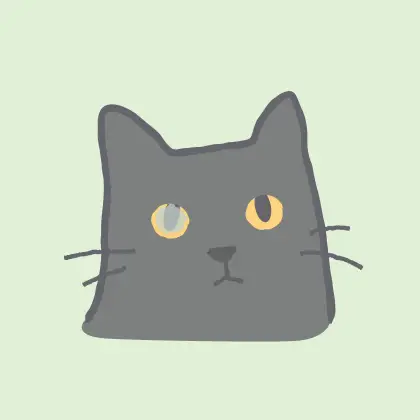 眼が白っぽくなっている猫