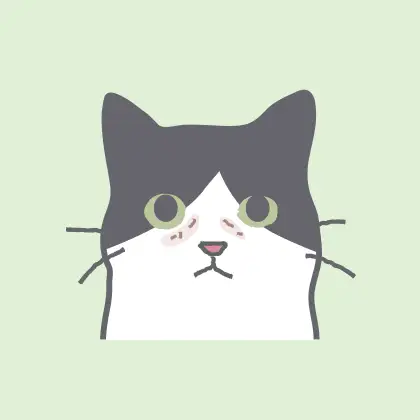 涙やけの猫